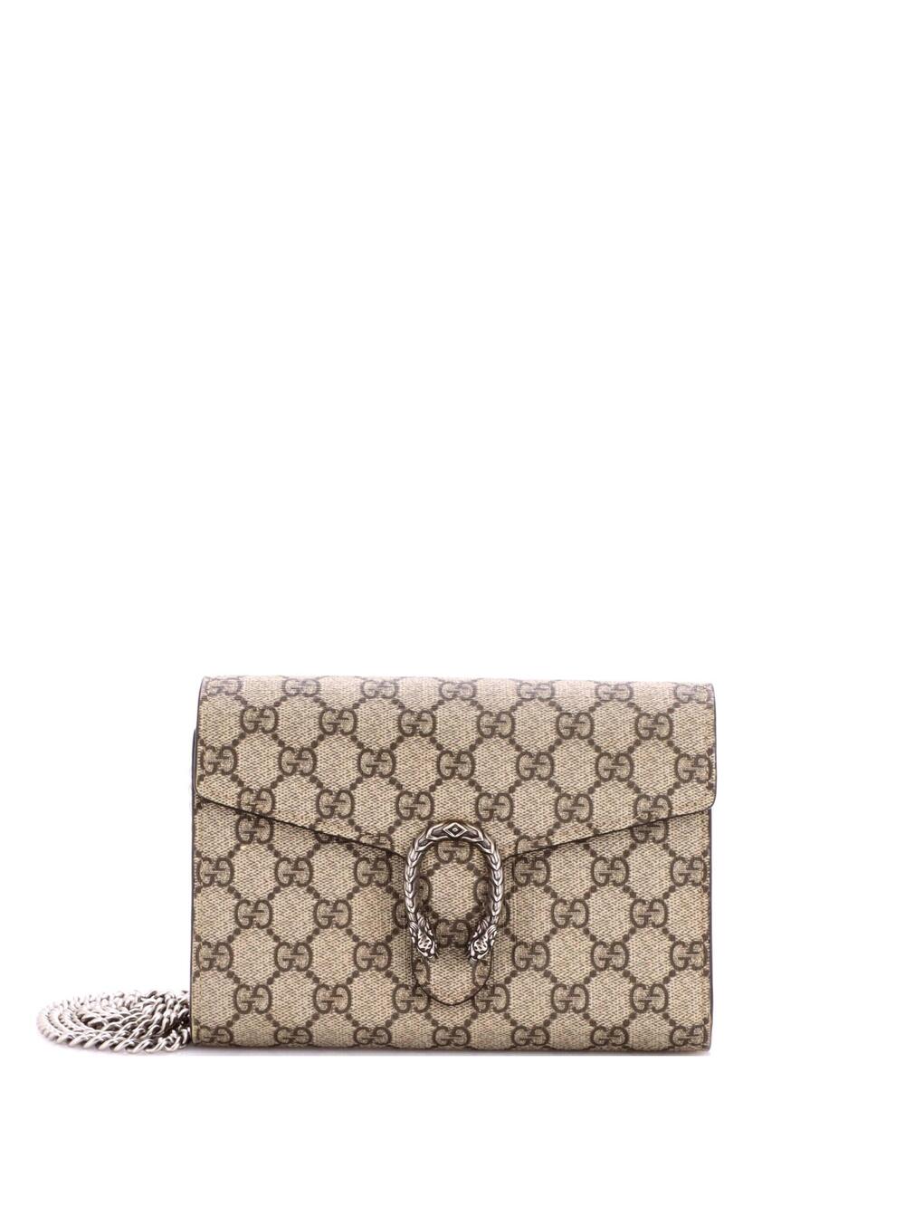 Gucci Dionysus Chain Wallet Gg Coated #377708G15B